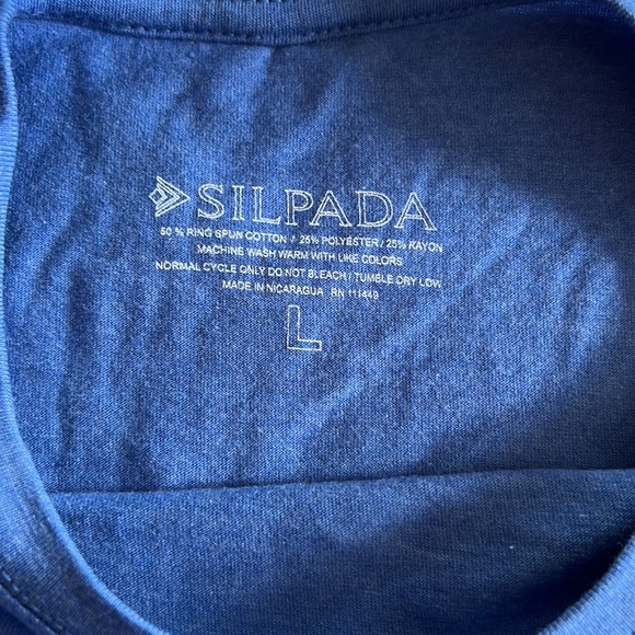 T Shirt Silpada Blue Large - Picture 3 of 6